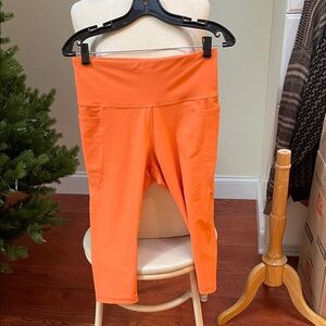 Old Navy Active Orange Leggings